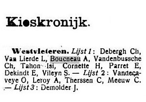 krant De Poperinghenaar, 1 mei 1921